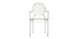 SET 2 Louis Ghost Small Armchair by Kartell