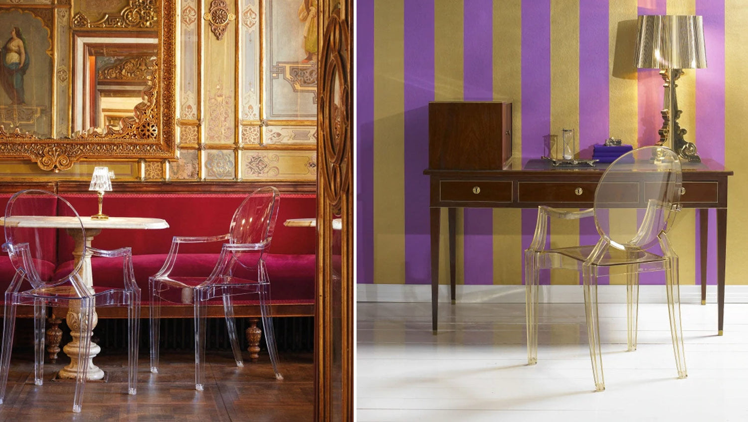 Louis Ghost Kleiner Stuhl by Kartell