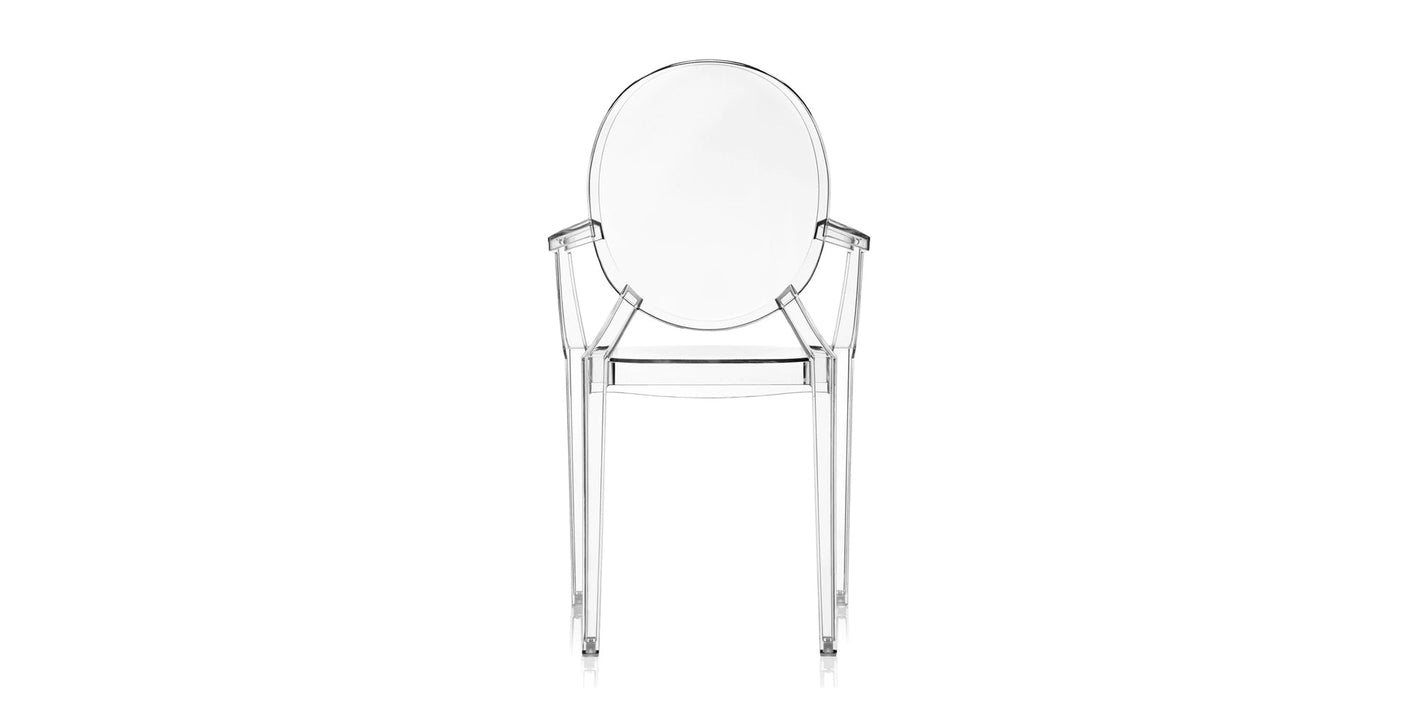 SET 2 Louis Ghost Small Armchair by Kartell