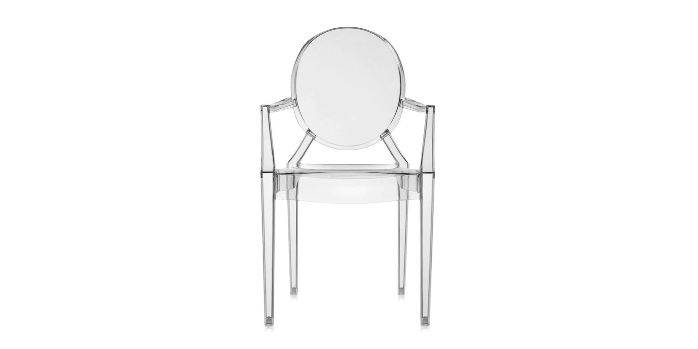 SET 2 Louis Ghost Small Armchair by Kartell