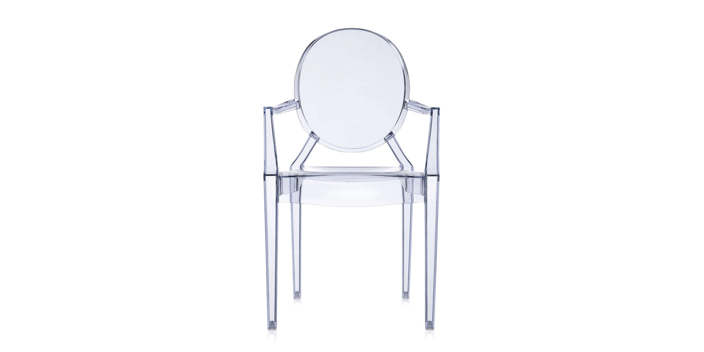 SET 2 Louis Ghost Small Armchair by Kartell