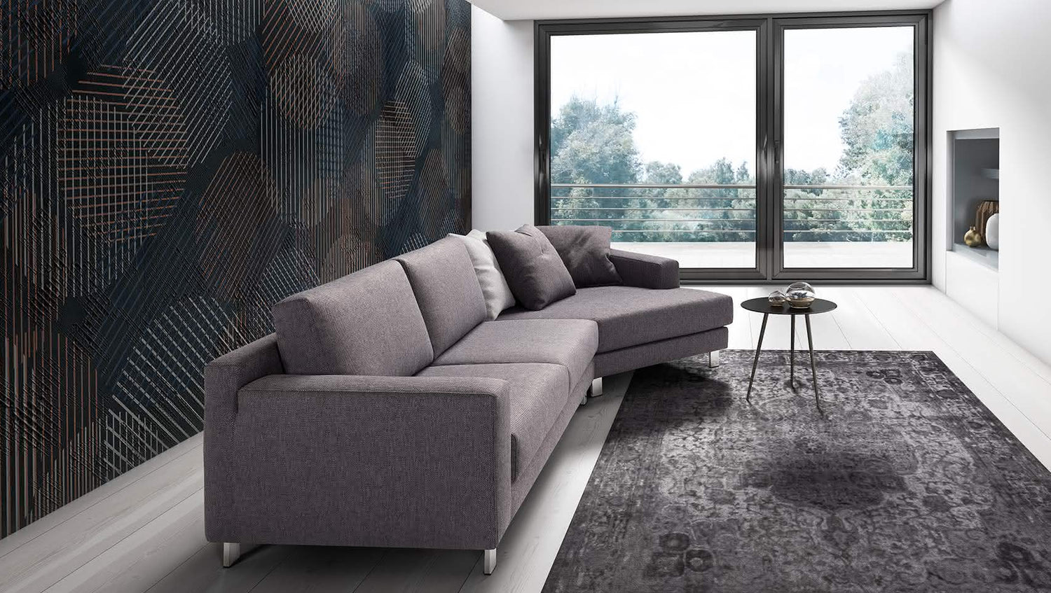 MADISON Canapé modulaire d'angle configuration personnalisable 3