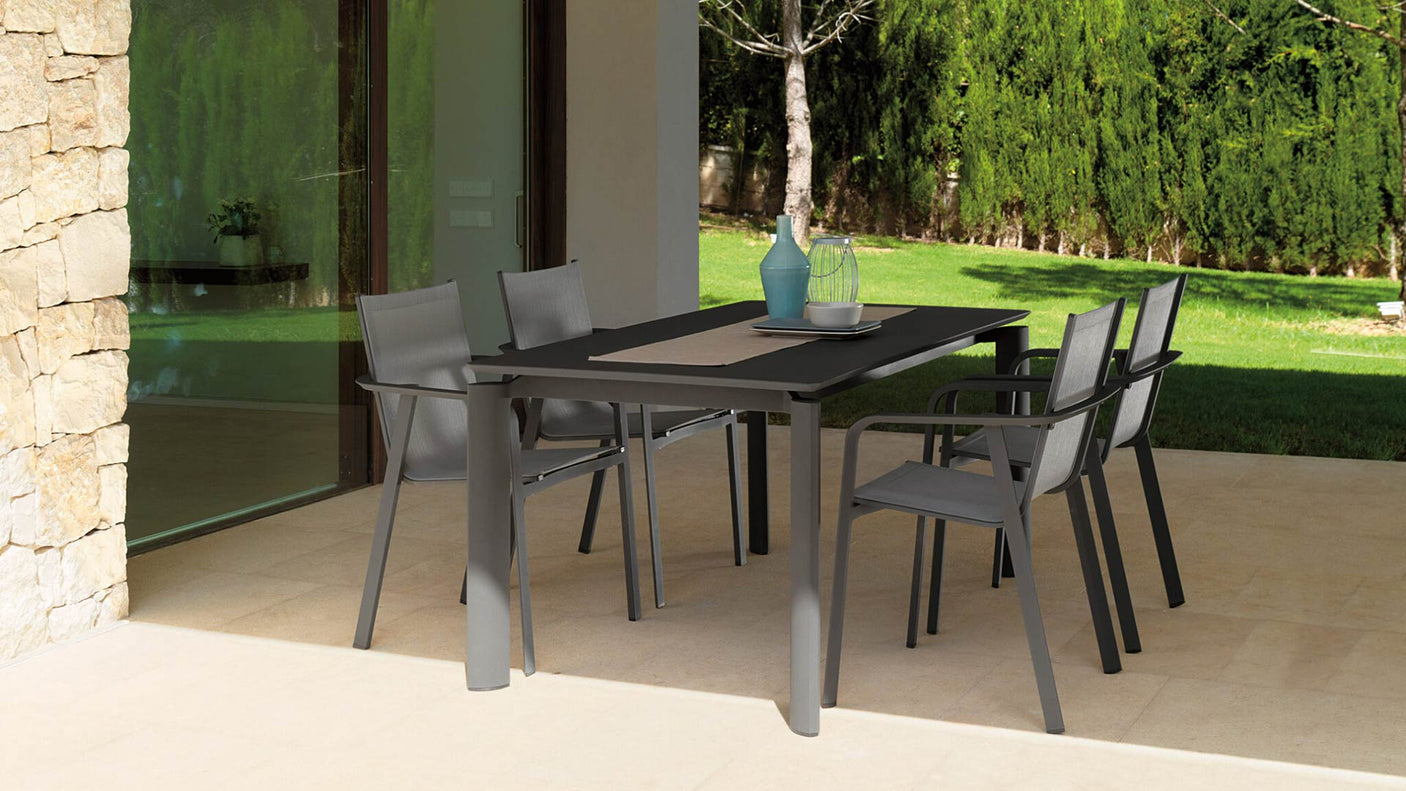 MILO Table à manger extensible POUR L'EXTÉRIEUR