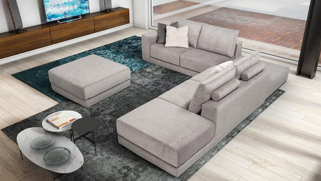 MONET Modular corner sofa 4 seater customizable configuration 3