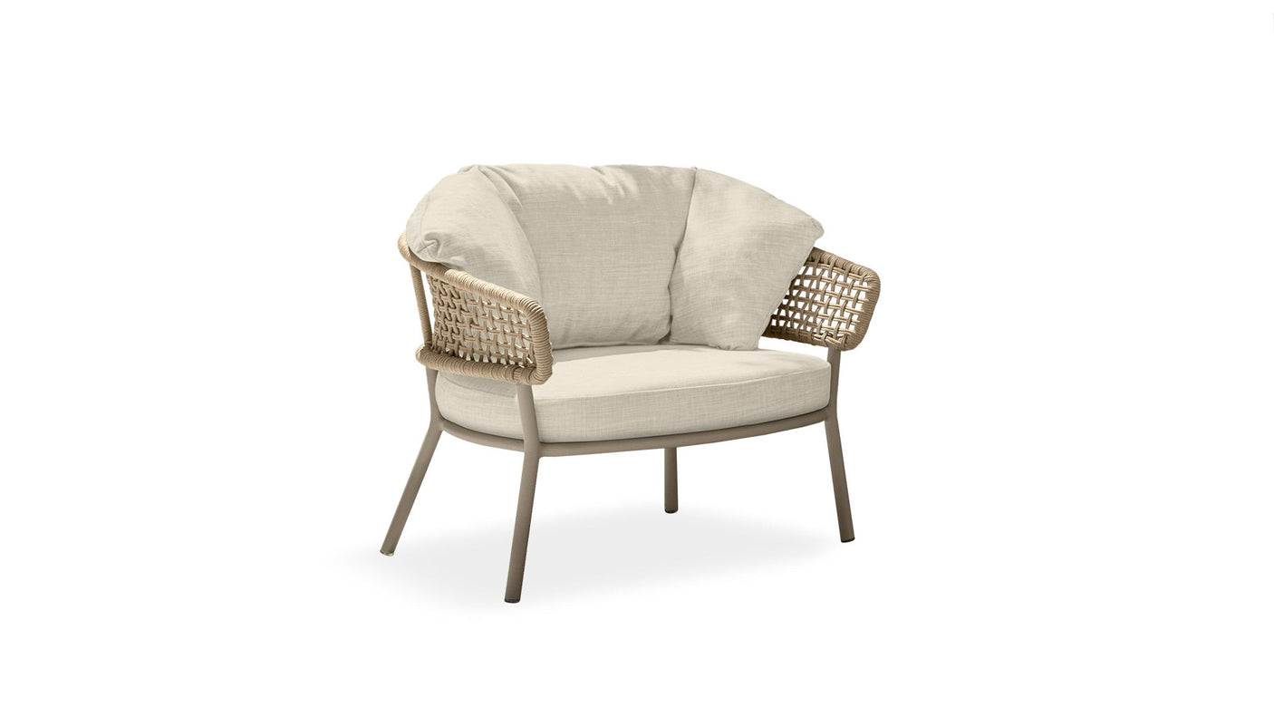 Moon Alu outdoor living armchair