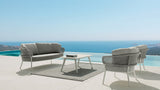 Moon Alu outdoor living armchair