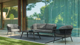 Moon Alu outdoor living armchair