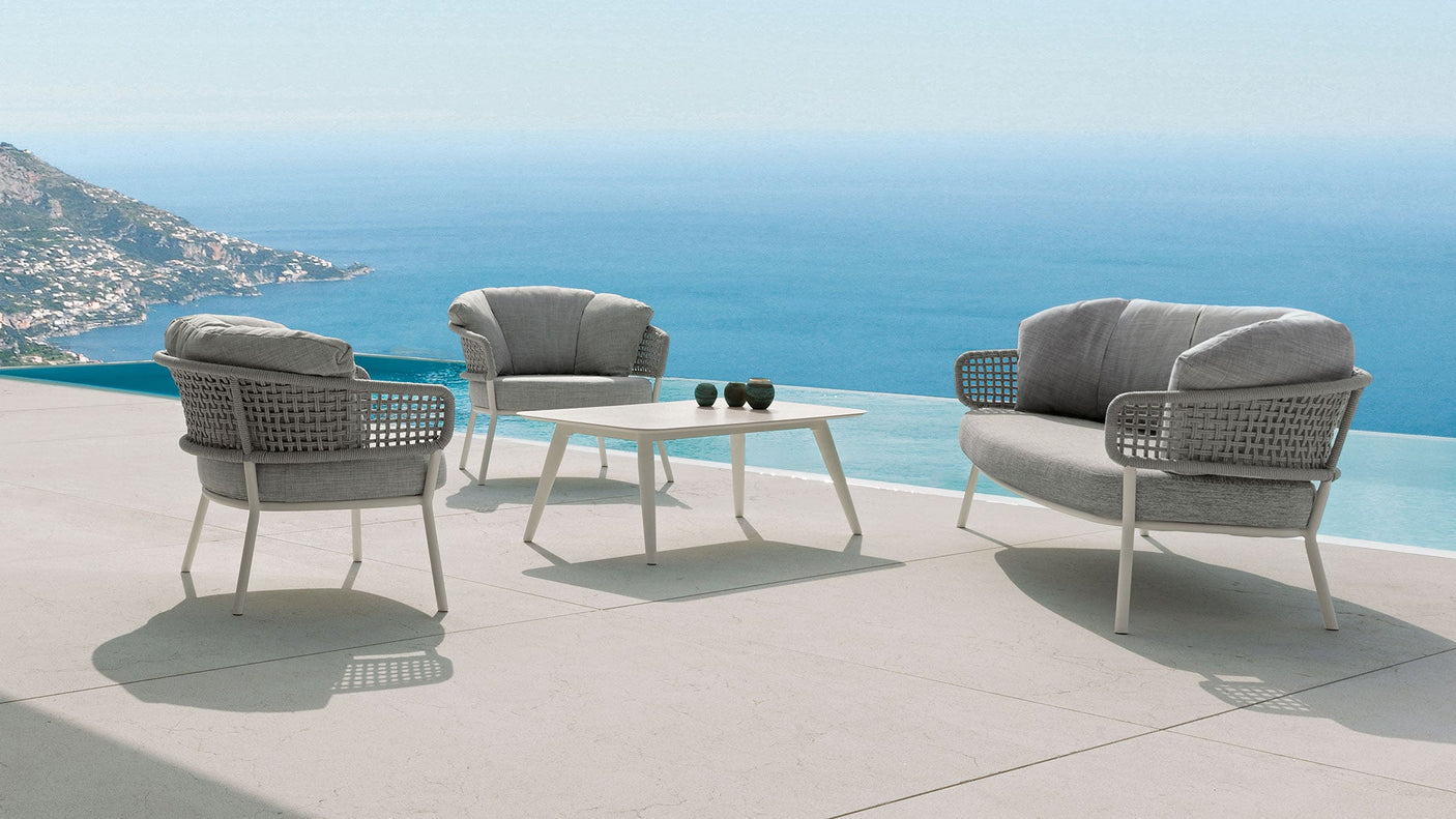 Moon Alu outdoor living armchair