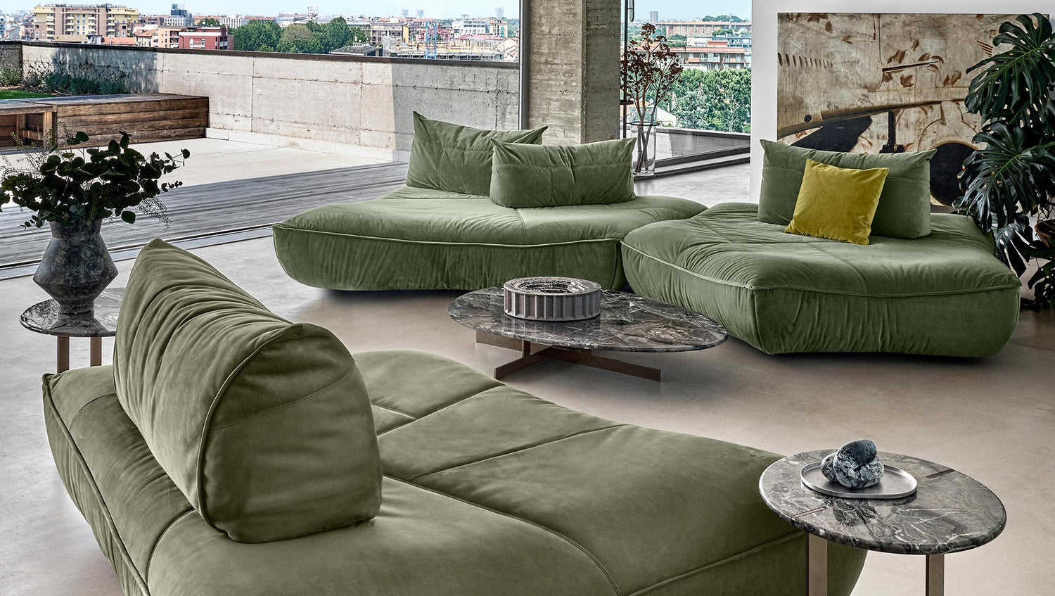 Night Fever Sofa Arketipo by Giuseppe Viganò