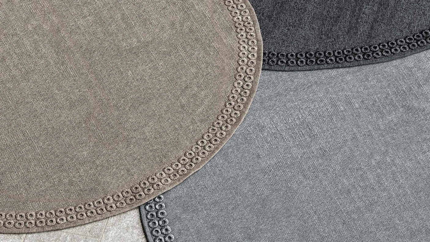 Quadro outdoor round carpet