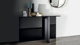 REGOLO Console with glass top