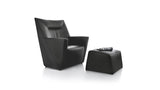 Silver fauteuil