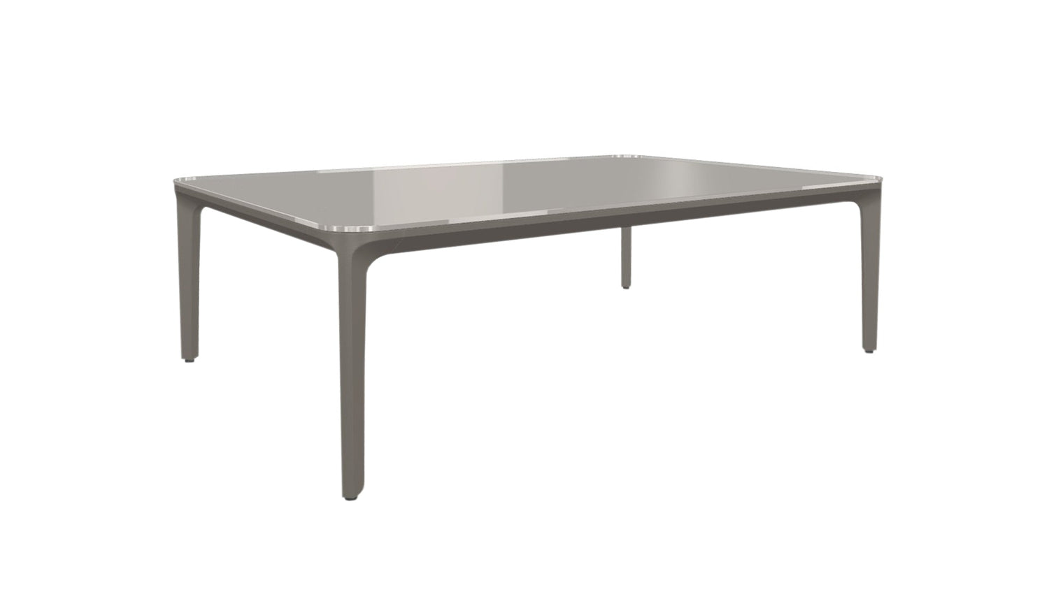 Slim coffee table rectangular H. 37