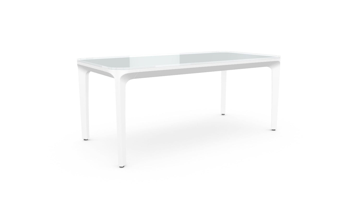Slim coffee table rectangular H. 37