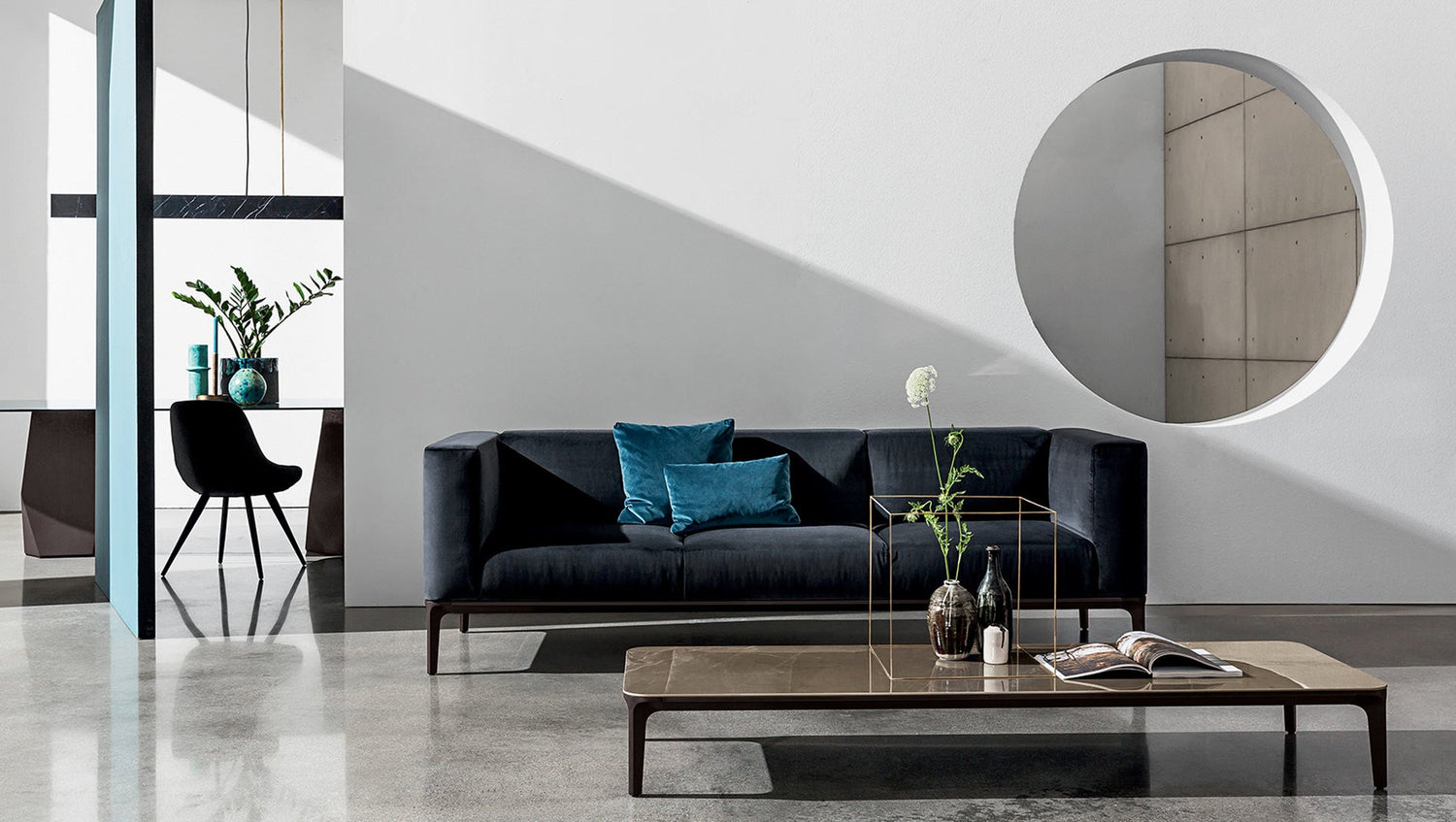 Slim modulsofa 2-sitzer