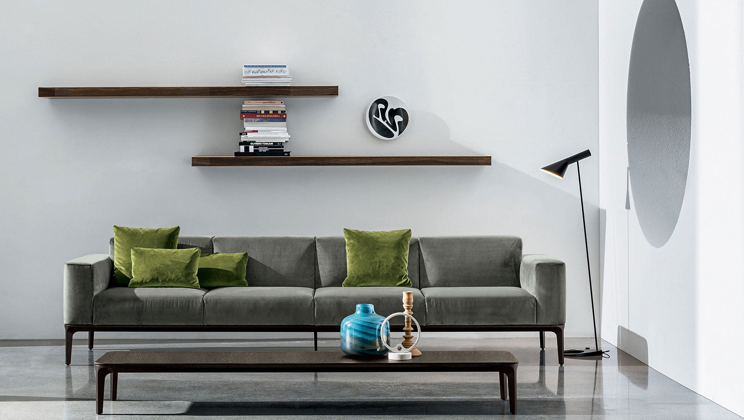 Slim modulsofa 2-sitzer