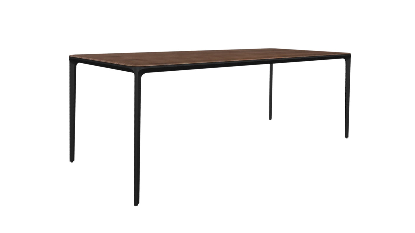 SLIM WOOD Rectangular dining table