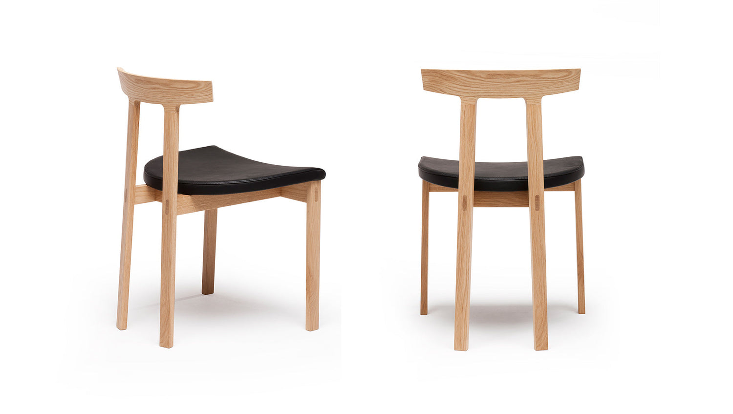 TORII chair with wooden frame - Design Made in Italy