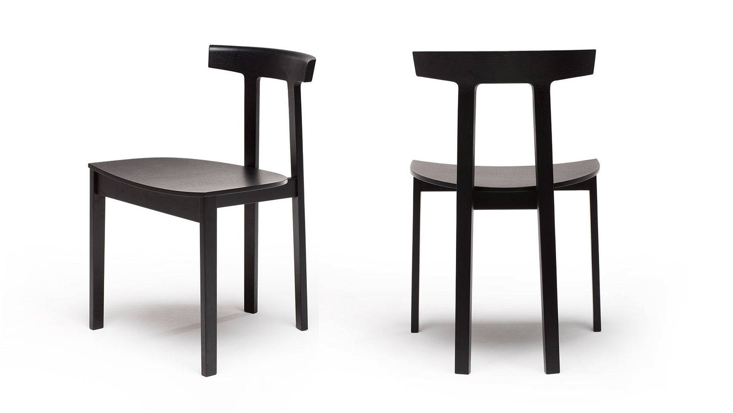 TORII chair with wooden frame - Design Made in Italy