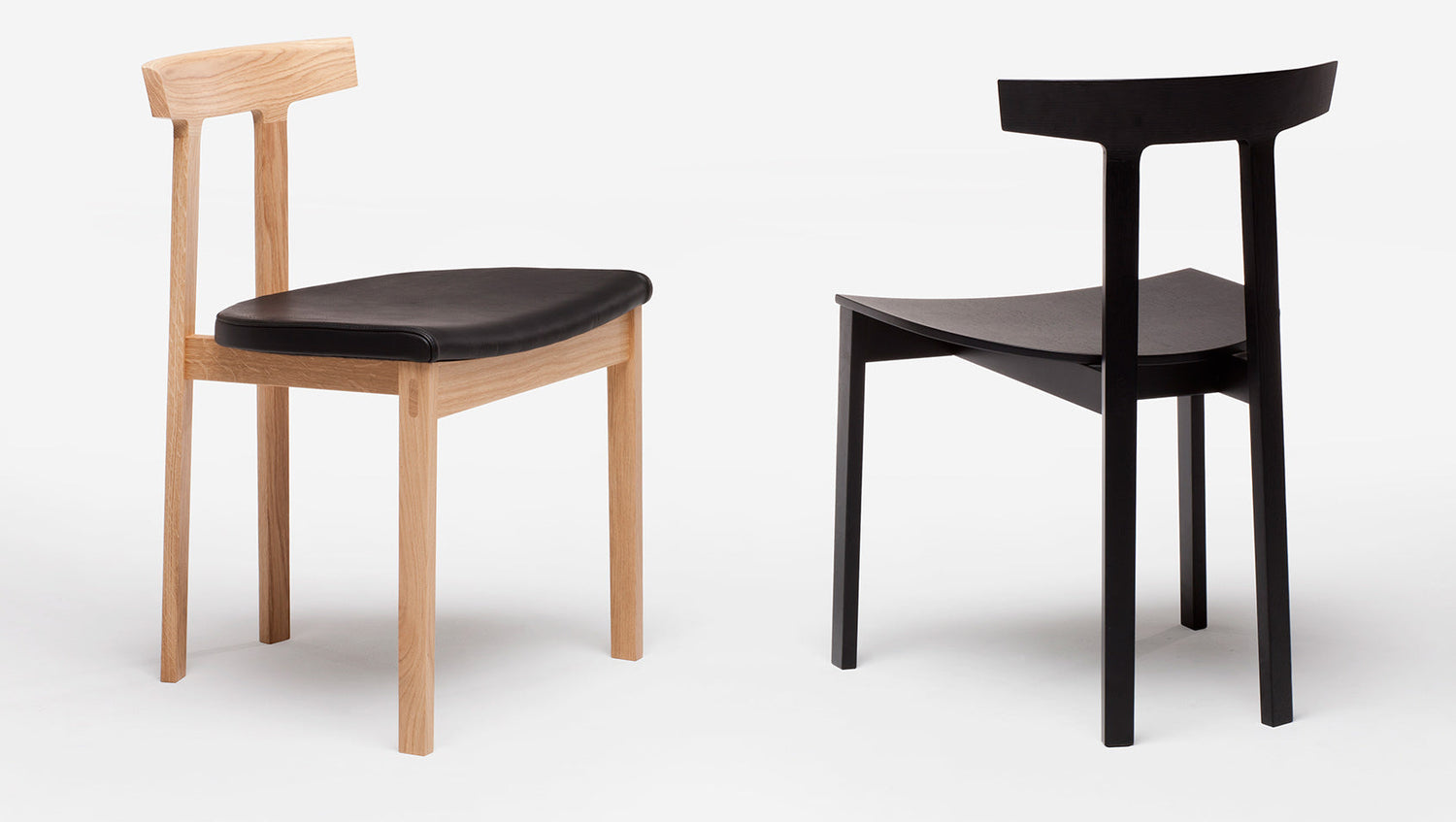 TORII chair with wooden frame - Design Made in Italy