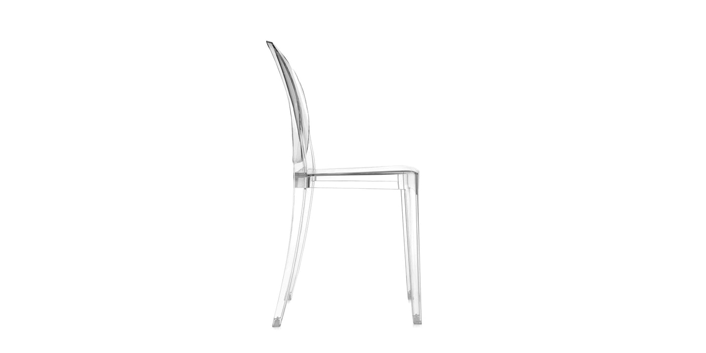 SET 2 Victoria Ghost Chair by Kartell